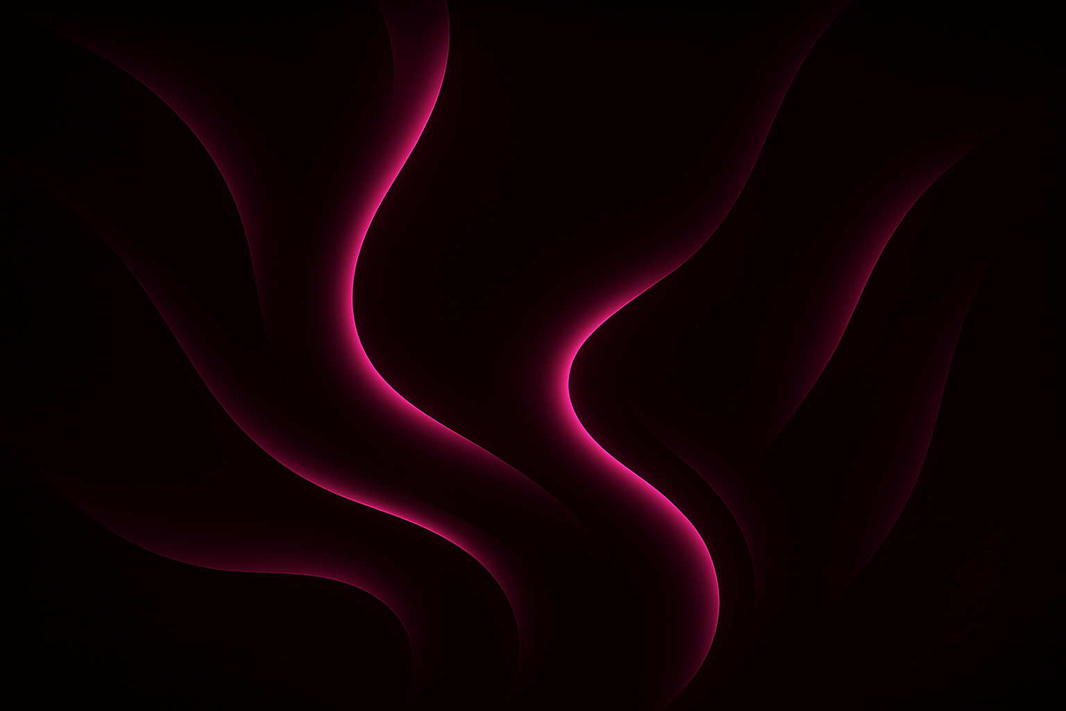 Pink Neon Ember Wallpaper